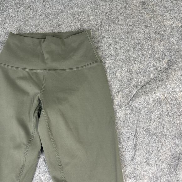 Lululemon Align Leggings Womens 4 High Rise 25” Green Athleisure - Picture 2 of 9
